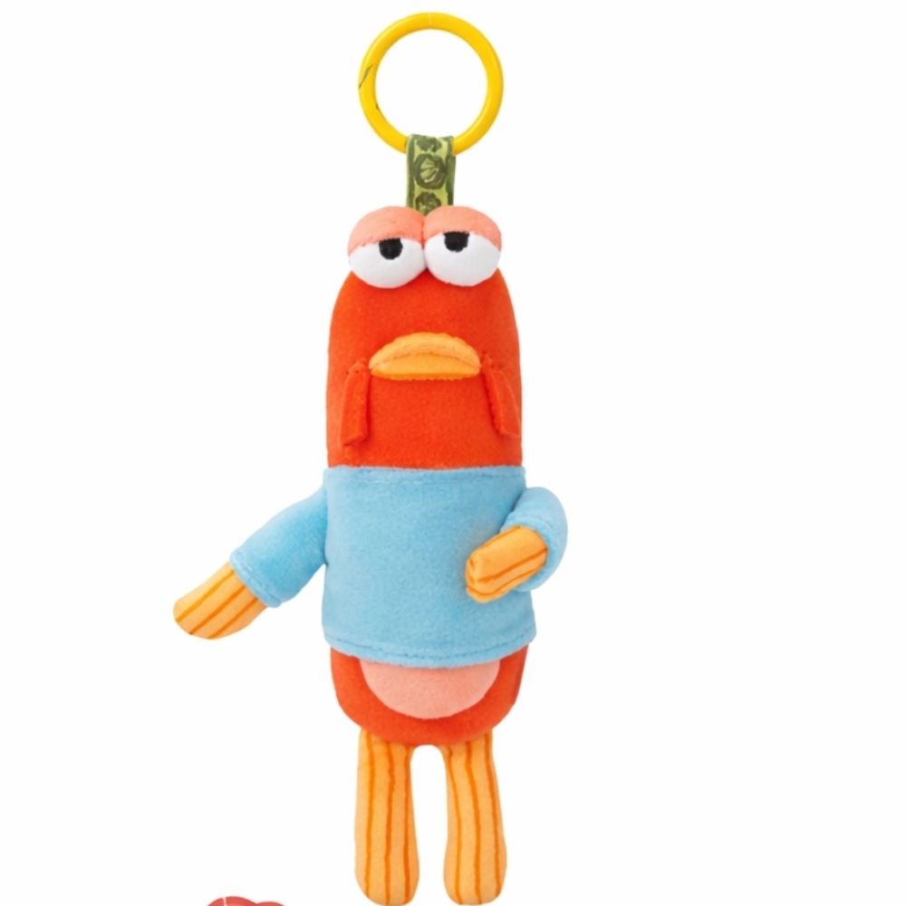 Bikini Bottom Buddies Whimsical - Plush - NIB - Limp Fish